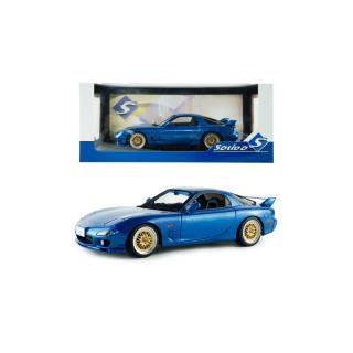 MAZDA RX7 FD3S INNOCENT BLUE MICA 1999 S1810611 Solido 1:18 Metallmodell